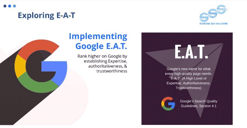 Google's E-A-T