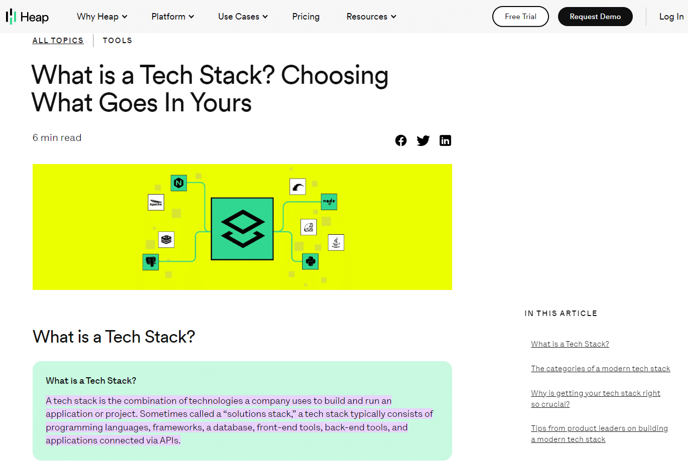 Tech stack guide