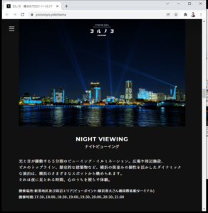 ヨルノヨ　ビューイング・イルミネーション